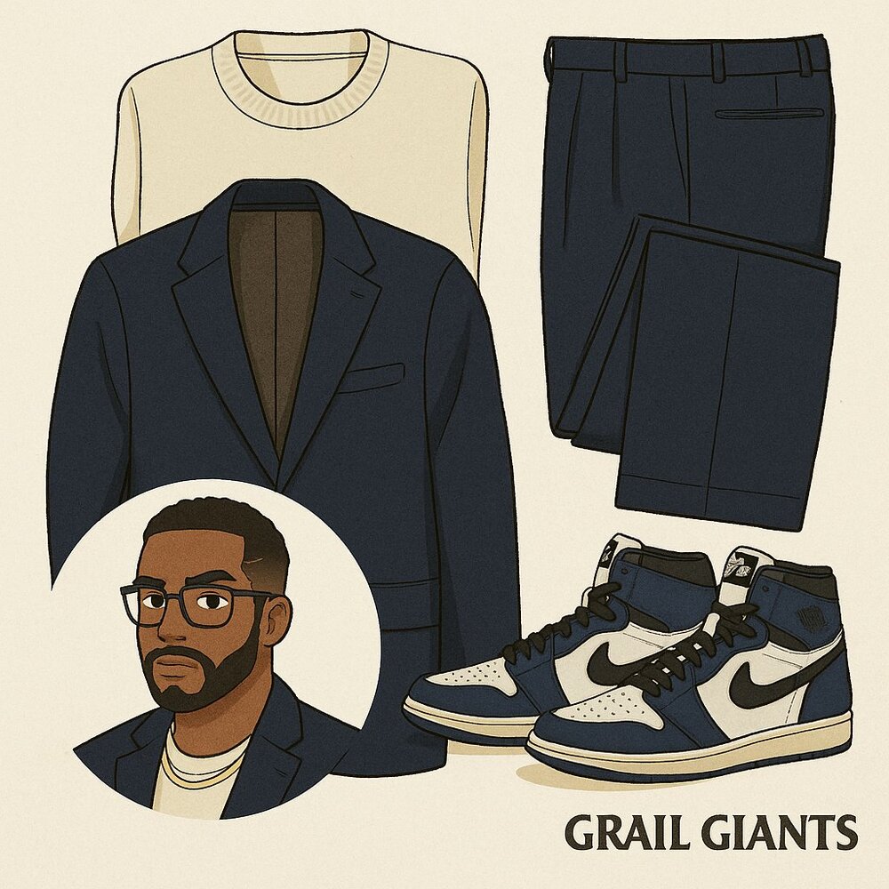 JORDAN 1 Retro High OG “Midnight Navy” Sz 11M (DS, With Box) **NEW IN OG BOX** - Picture 7 of 9